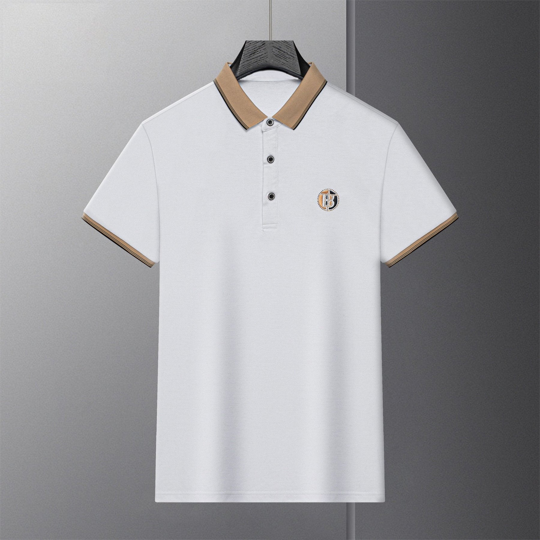 Camisa Polo Masculina Golden Titanium