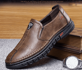 Sapato Mocassim Drive Couro Titanium - Frete Grátis Rinove